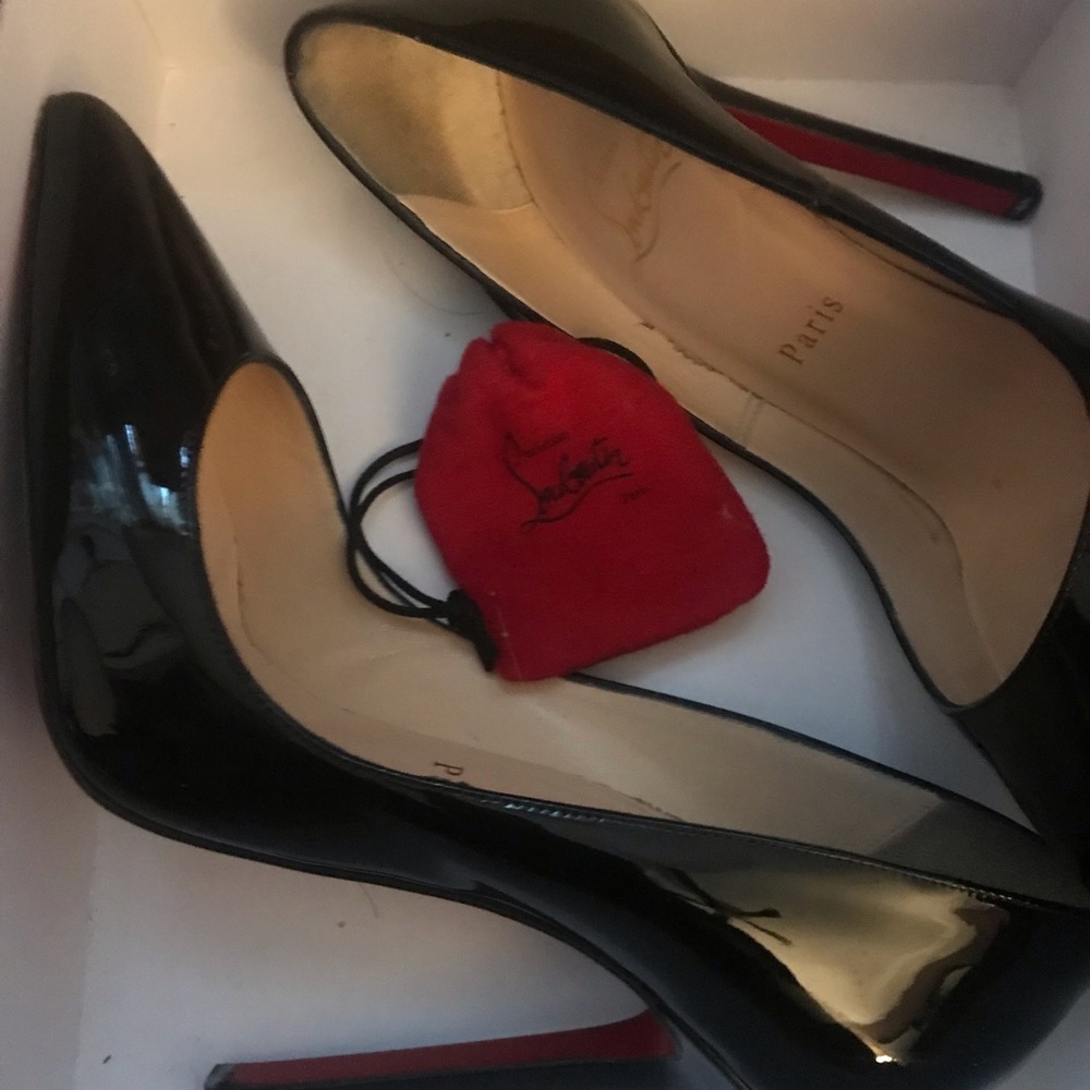 Louboutin Pigalle 120 gently used